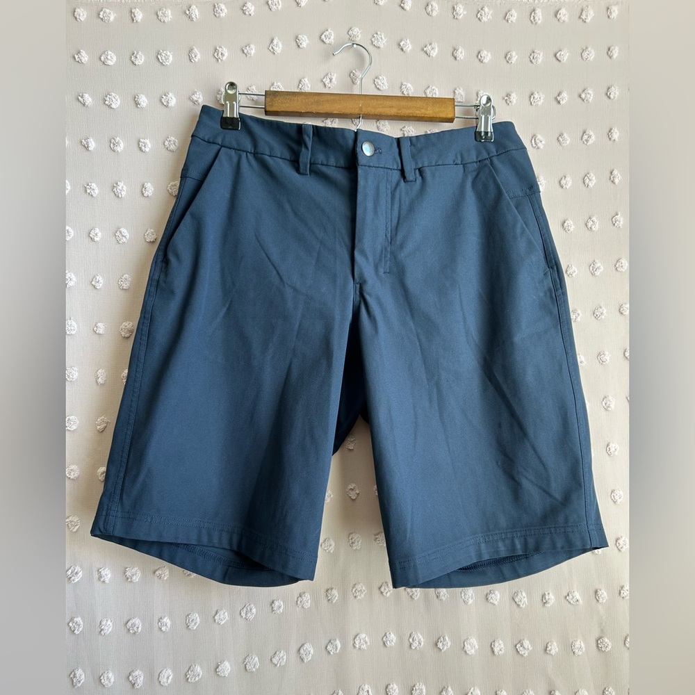 Lululemon Men’s The Works Short Warpstreme 11” Sz 30 Navy Blue